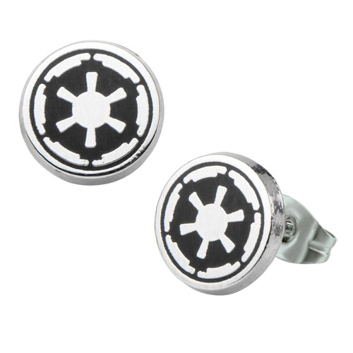 Star Wars Imperial Symbol Stud Earrings